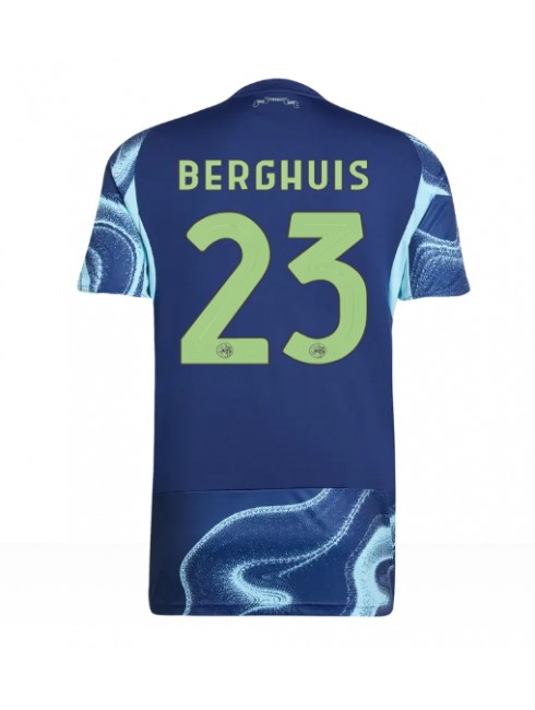 Ajax Steven Berghuis #23 Replika Borta Kläder 2025-26 Kortärmad Ajax Steven Berghuis #23 Replika Borta Kläder 2025-26 Kortärmad